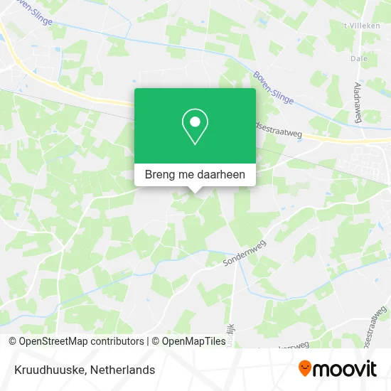 Kruudhuuske kaart