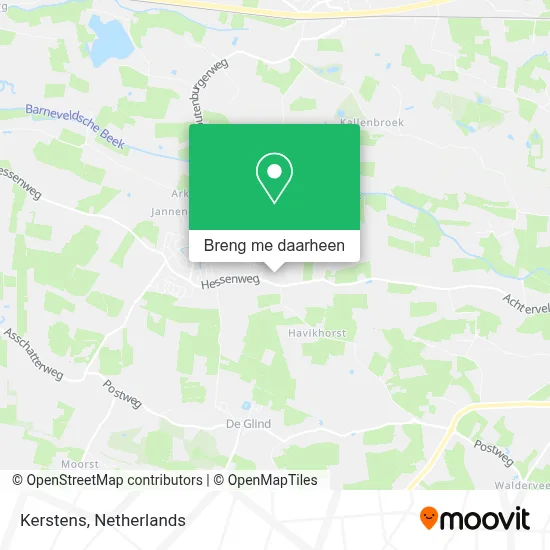 Kerstens kaart