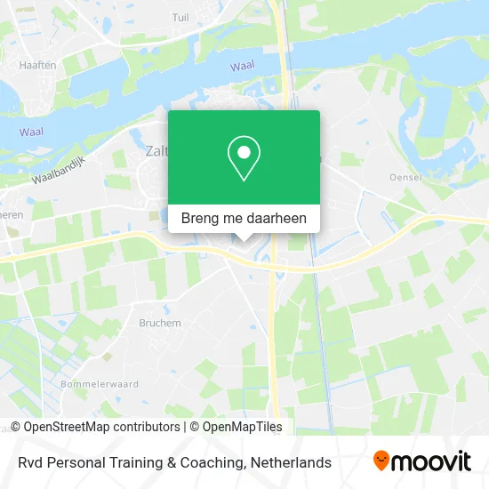 Rvd Personal Training & Coaching kaart