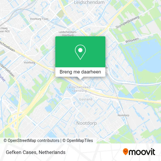 Gefken Cases kaart