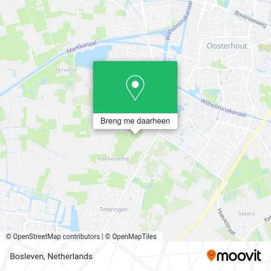 Bosleven kaart