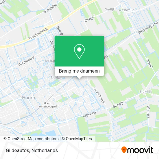 Gildeautos kaart
