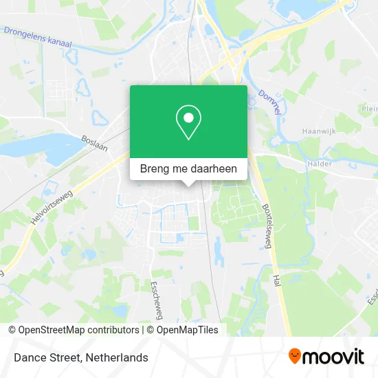 Dance Street kaart