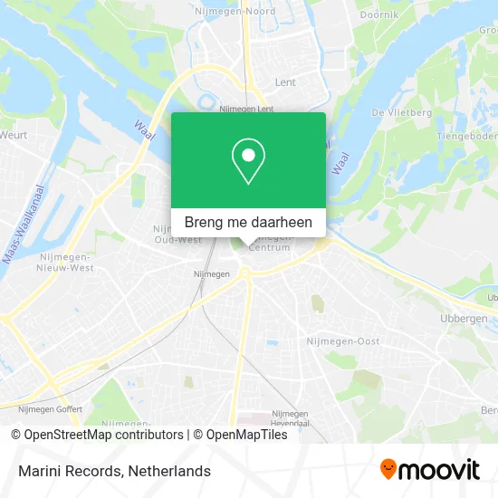 Marini Records kaart