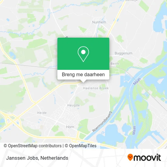 Janssen Jobs kaart
