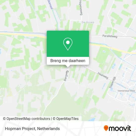 Hopman Project kaart