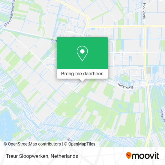 Treur Sloopwerken kaart
