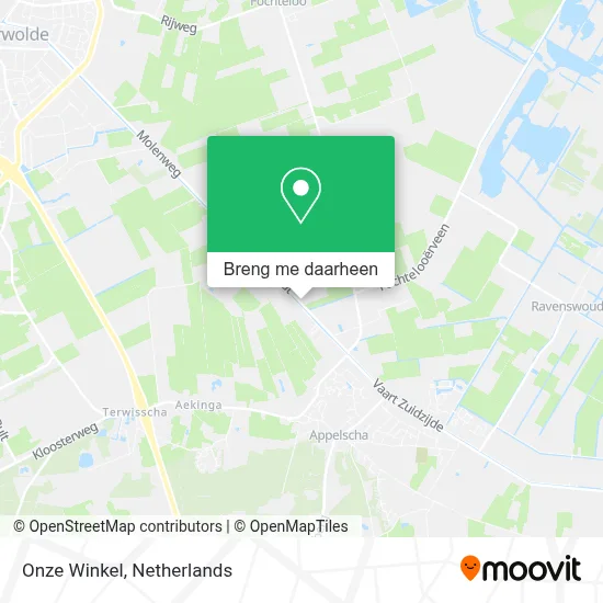 Onze Winkel kaart