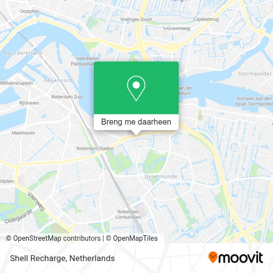 Shell Recharge kaart