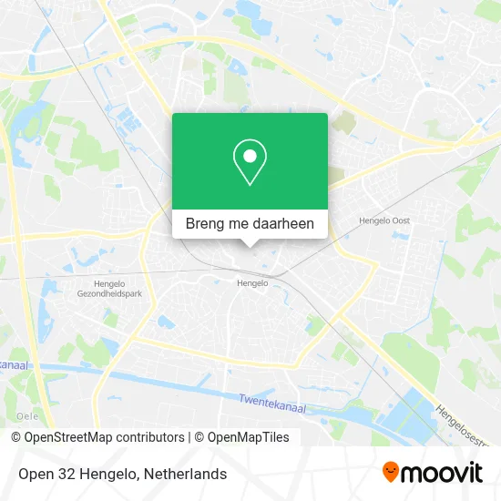 Open 32 Hengelo kaart