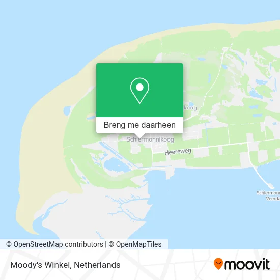 Moody's Winkel kaart