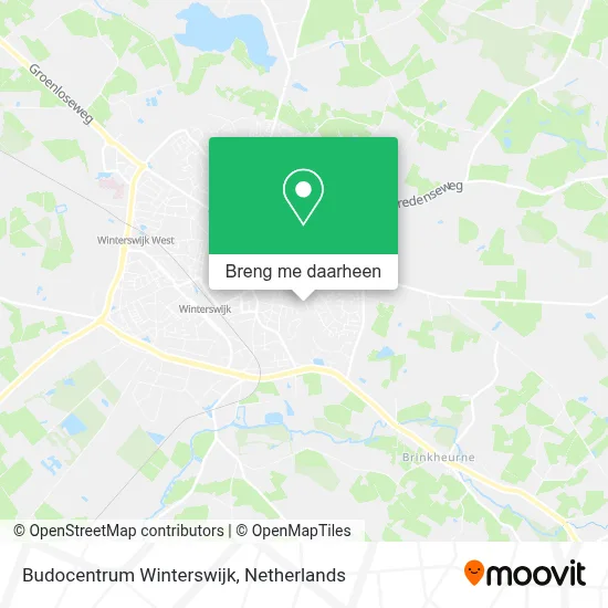Budocentrum Winterswijk kaart
