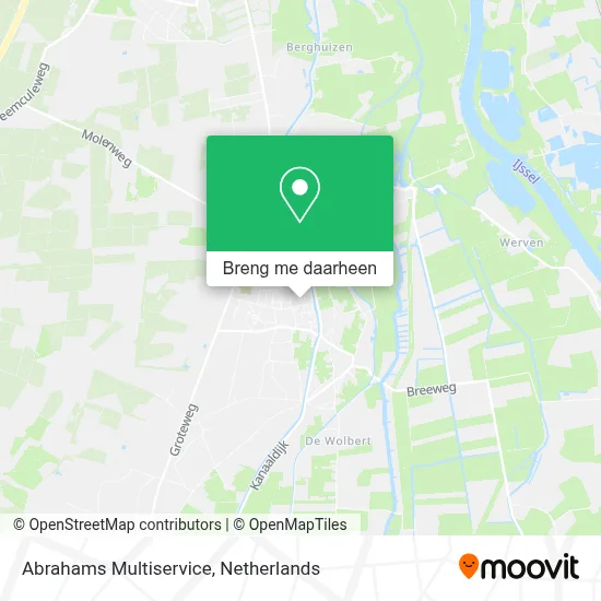 Abrahams Multiservice kaart