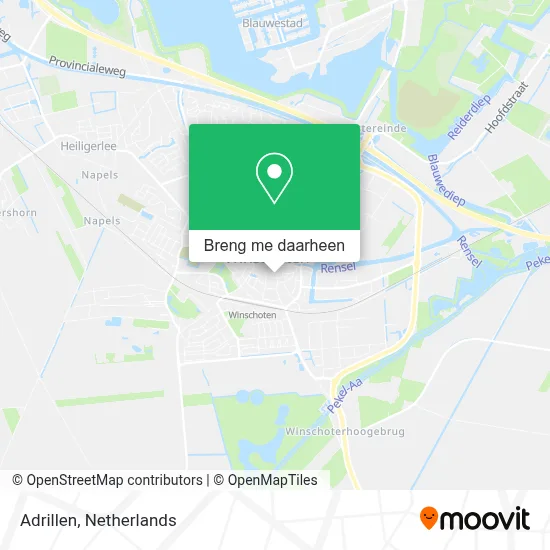 Adrillen kaart