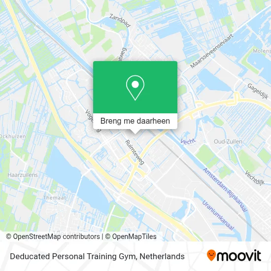 Deducated Personal Training Gym kaart