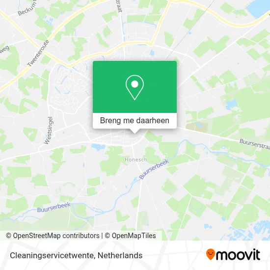 Cleaningservicetwente kaart