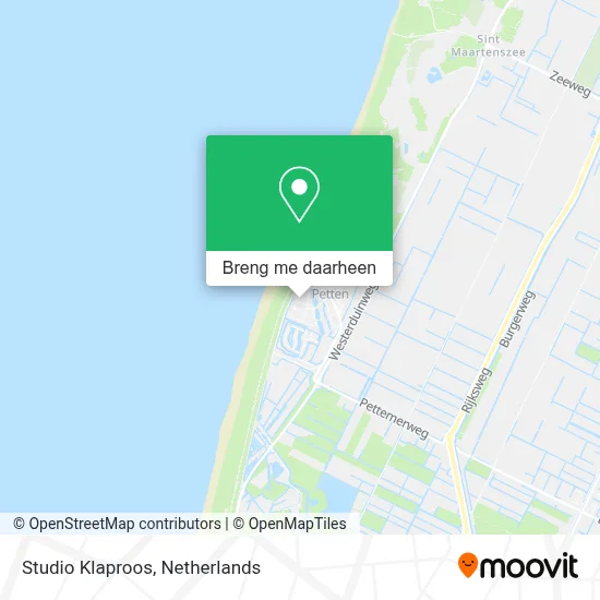 Studio Klaproos kaart