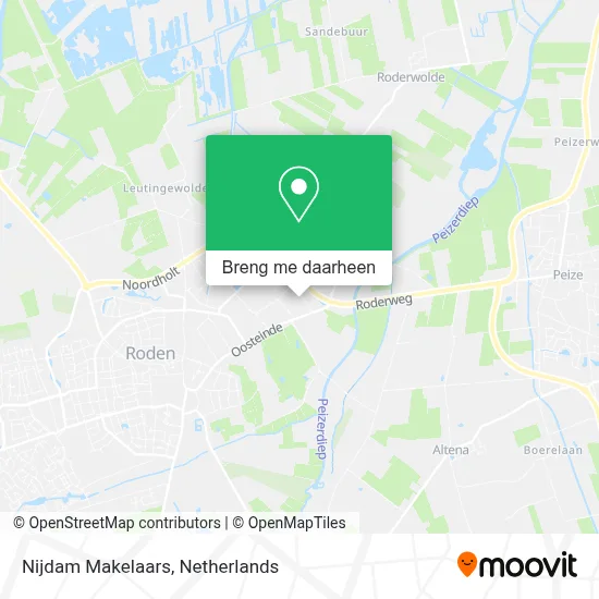 Nijdam Makelaars kaart