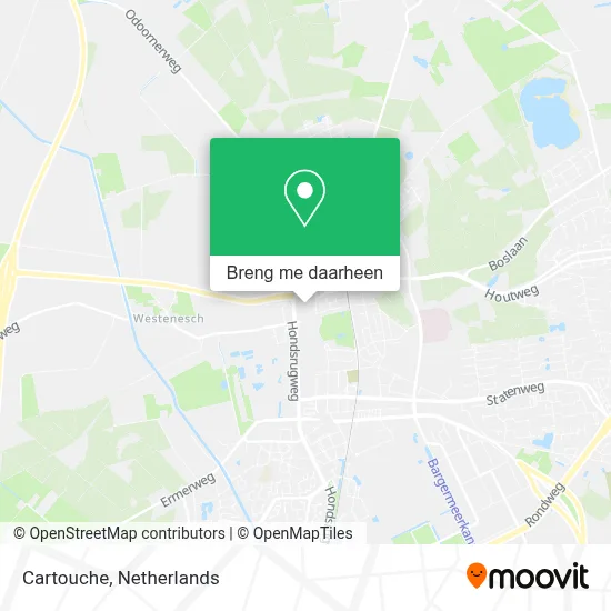 Cartouche kaart