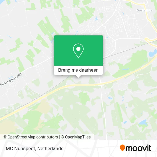 MC Nunspeet kaart