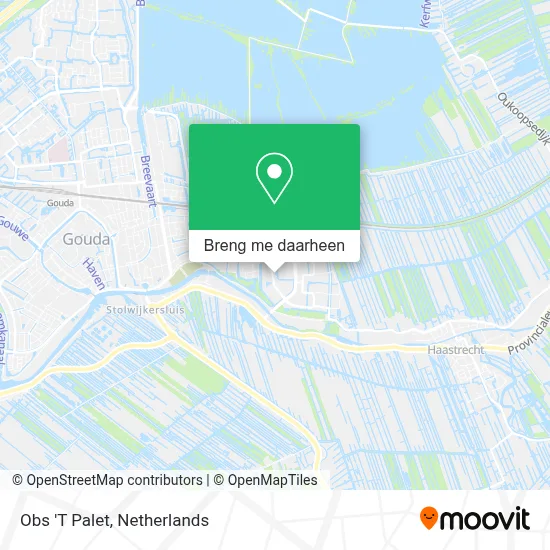 Obs 'T Palet kaart