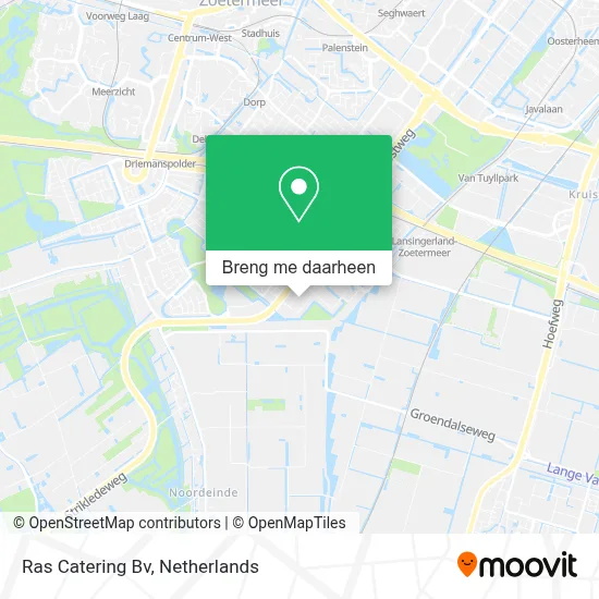 Ras Catering Bv kaart