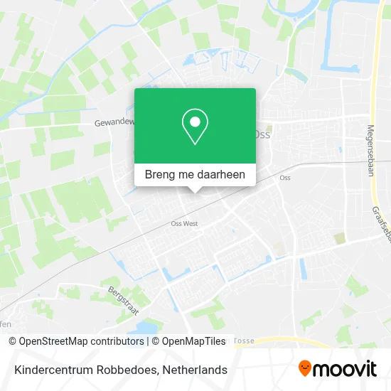 Kindercentrum Robbedoes kaart
