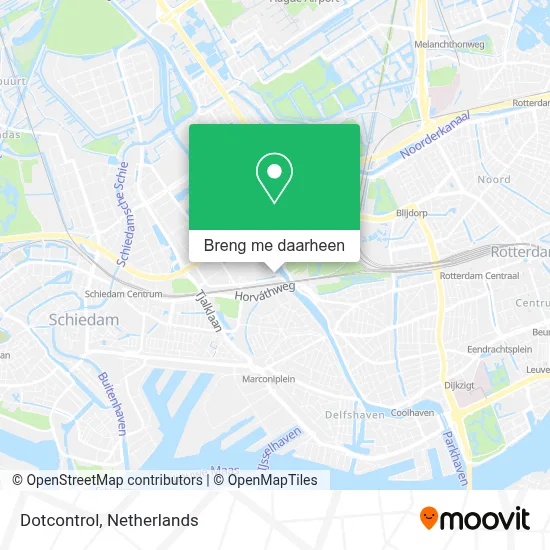 Dotcontrol kaart