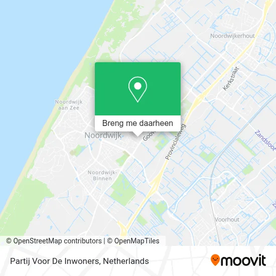 Partij Voor De Inwoners kaart