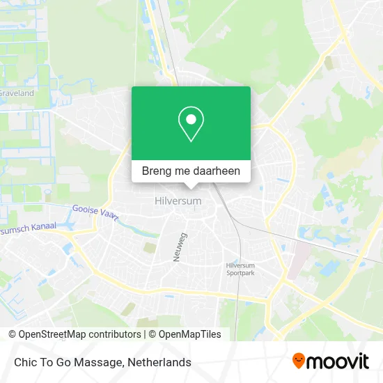 Chic To Go Massage kaart
