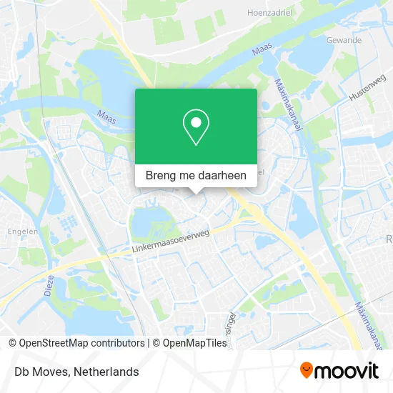 Db Moves kaart
