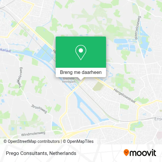 Prego Consultants kaart