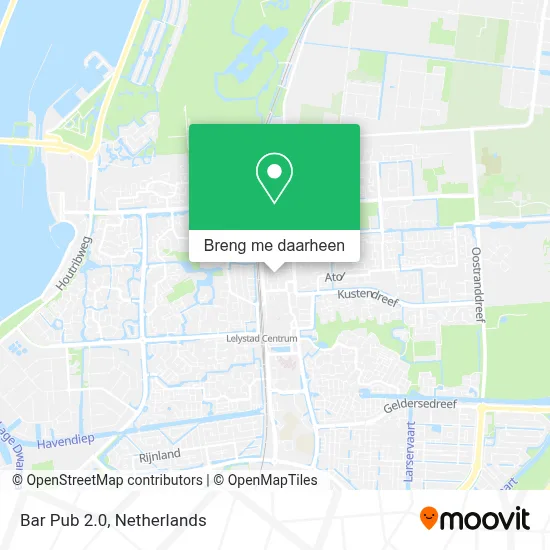 Bar Pub 2.0 kaart