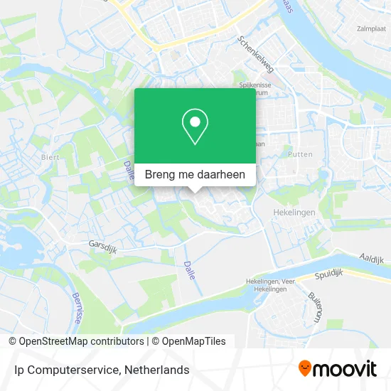 Ip Computerservice kaart