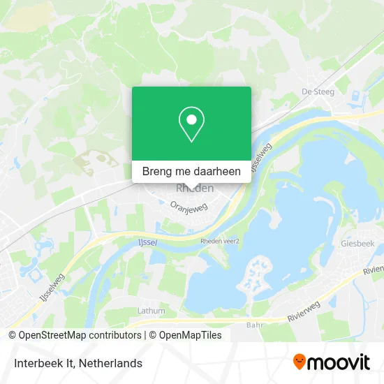 Interbeek It kaart
