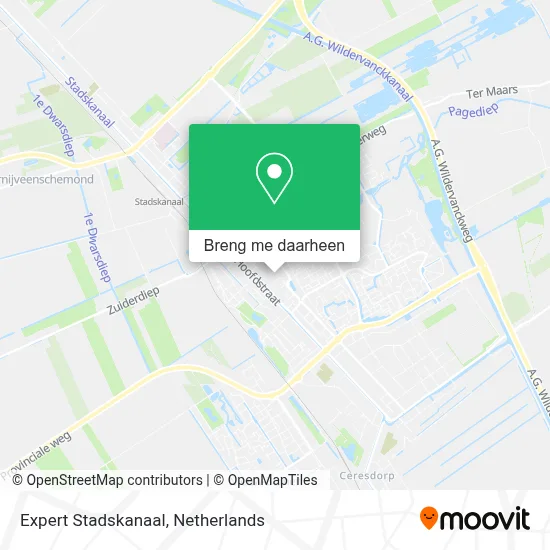Expert Stadskanaal kaart