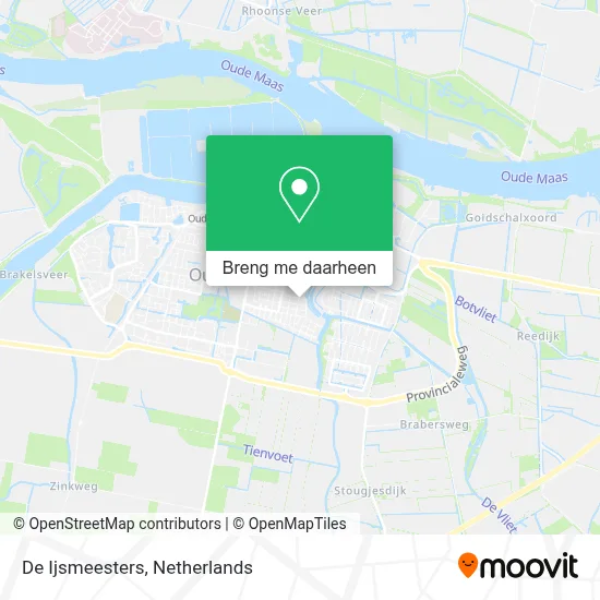 De Ijsmeesters kaart