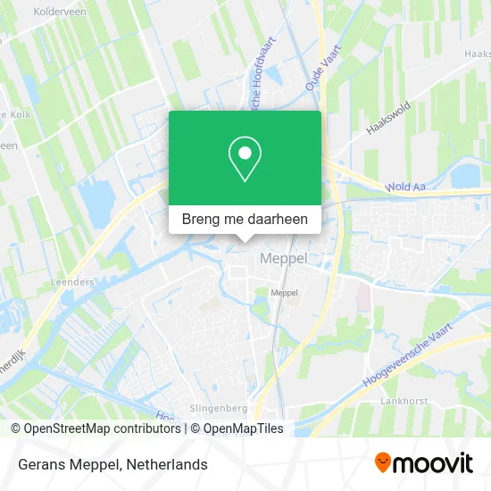 Gerans Meppel kaart