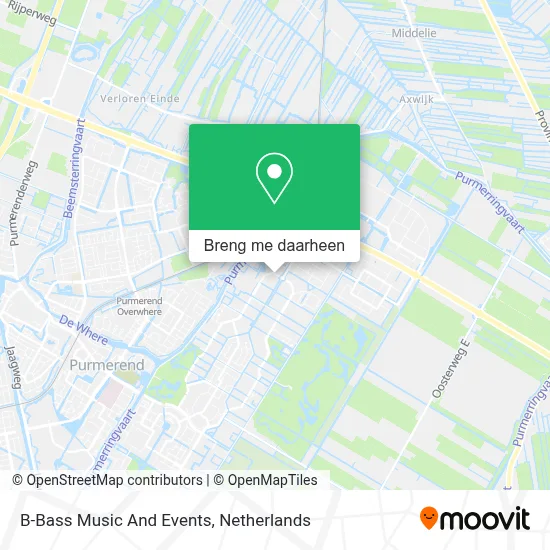 B-Bass Music And Events kaart