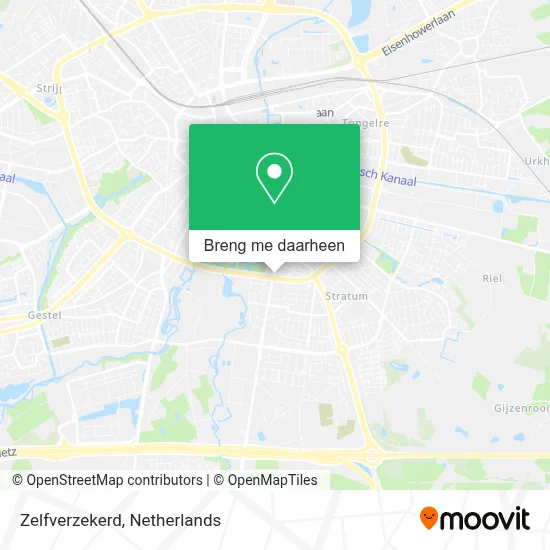 Zelfverzekerd kaart