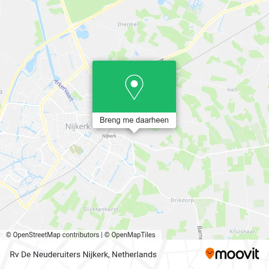 Rv De Neuderuiters Nijkerk kaart