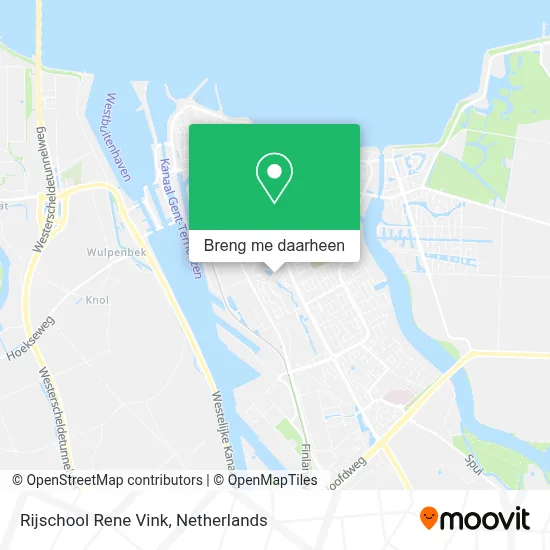Rijschool Rene Vink kaart