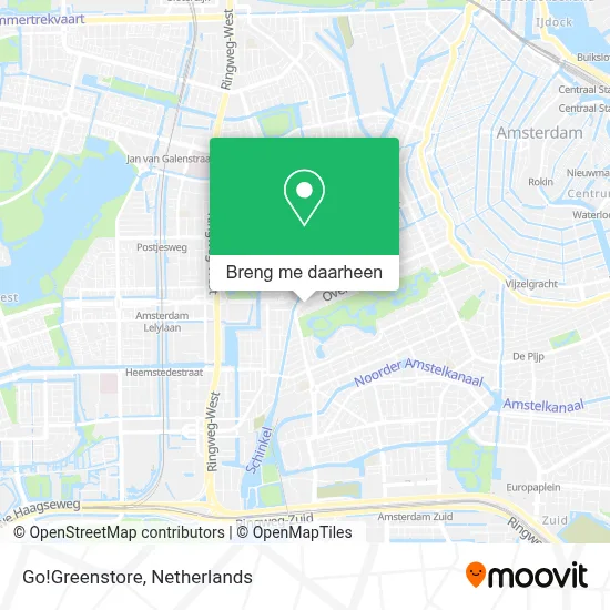 Go!Greenstore kaart