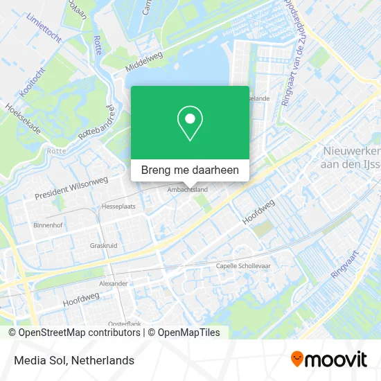 Media Sol kaart