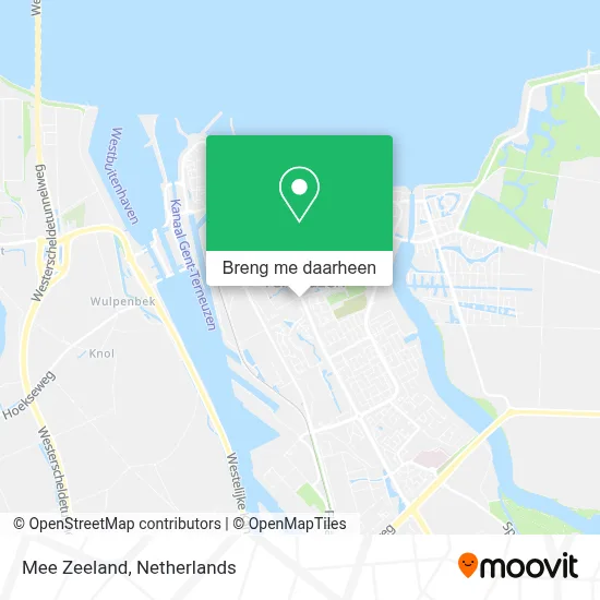 Mee Zeeland kaart