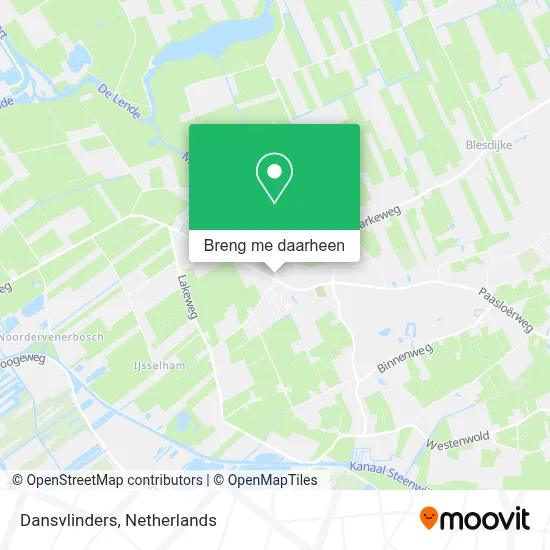 Dansvlinders kaart