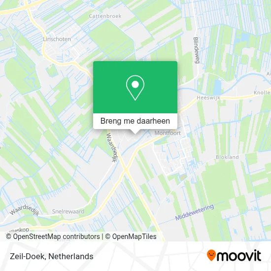Zeil-Doek kaart