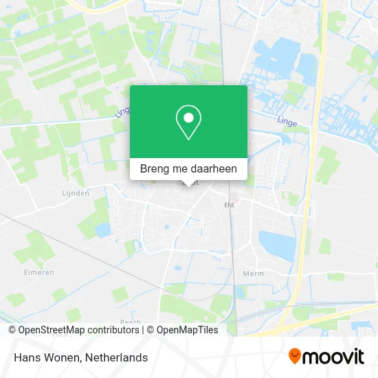 Hans Wonen kaart