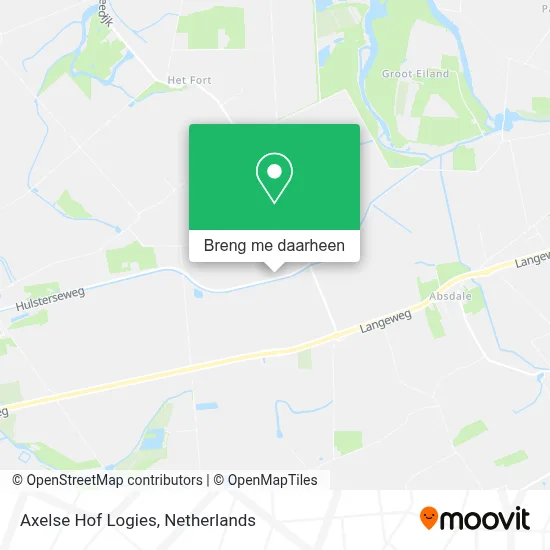 Axelse Hof Logies kaart
