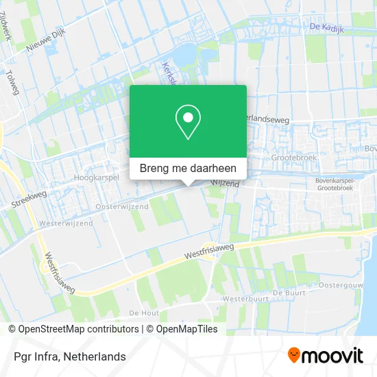 Pgr Infra kaart